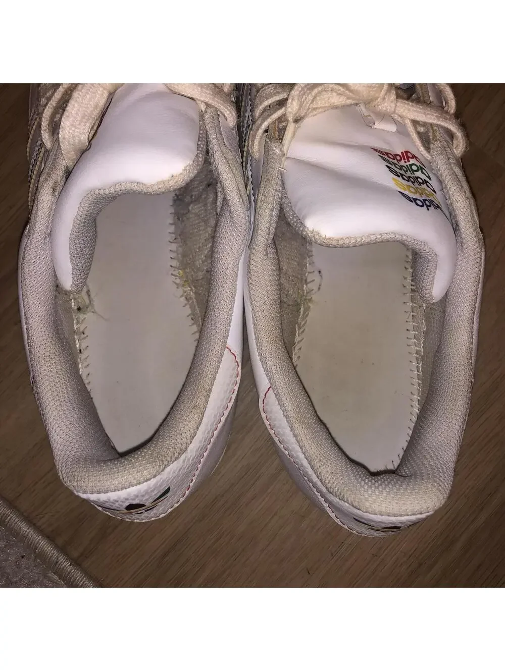 ADIDAS SUPERSTAR PRIDE WHITE MULTI RAINBOW SHELL TOE SNEAKERS 2021 MENS SIZE 10